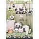Mademoiselle Pearl Panda Bags(Reservation/Full Payment Without Shipping)